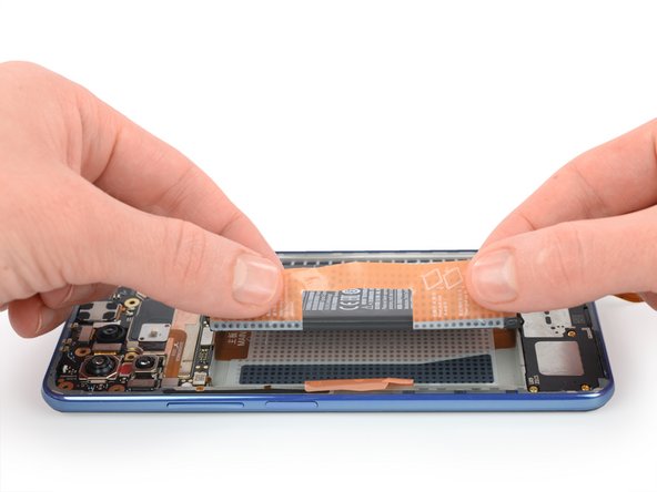 Xiaomi Mi 11 Lite Battery Replacement, Lift up the battery: crwdns2935265:016crwdnd2935265:02crwdnd2935265:03crwdne2935265:0