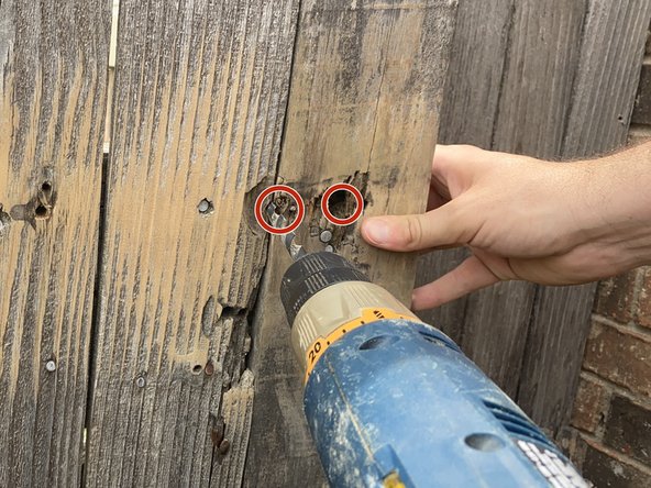 How to Fix a Loose Gate Latch on a Wooden Gate: step 4, image 1 of 2
