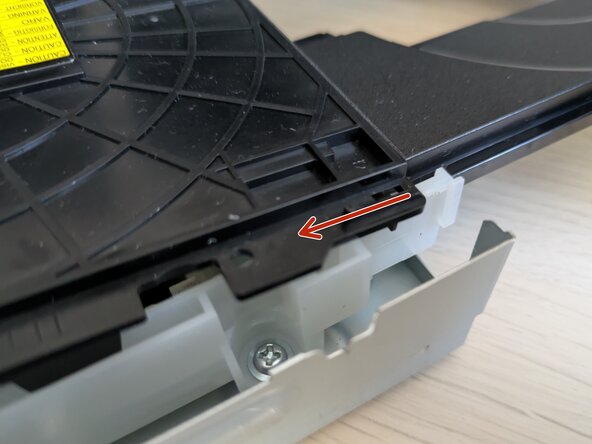 Panasonic DP-UB150-K Laser Replacement, Remove the drive cover: crwdns2935265:06crwdnd2935265:02crwdnd2935265:02crwdne2935265:0