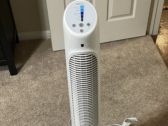 Deep Cleaning a Honeywell HYF260 Tower Fan, Deep Cleaning a Honeywell HYF260 Tower Fan: crwdns2935265:01crwdnd2935265:01crwdnd2935265:02crwdne2935265:0