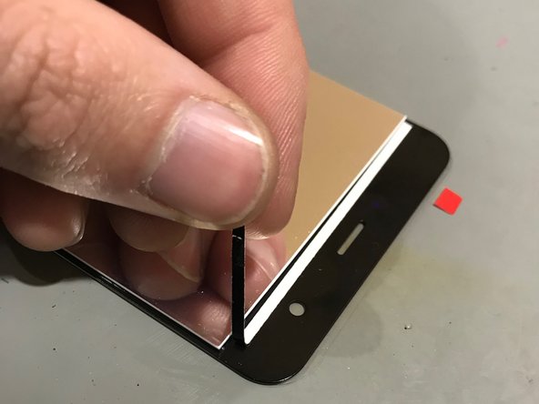 Huawei Nova LCD Replacement, Preparing the new LCD: step 10, image 2 of 3