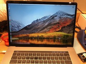 Horizontal Lines On Display Unless Lid Half Closed Macbook Pro 15 Touch Bar Late 16 Ifixit