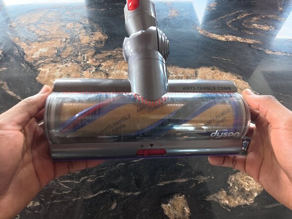 Dyson V15 Detect Head Brush Bar Replacement: step 6, image 3 of 3