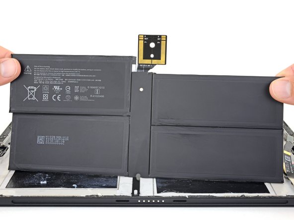 Microsoft Surface Pro 6 Battery Replacement: step 56, image 3 of 3