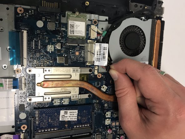HP 15-ac121dx Fan Replacement, Fan: step 8, image 3 of 3