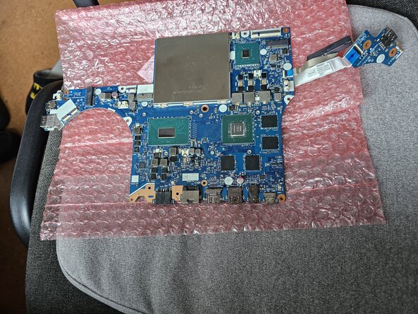 Lenovo Legion Y530-15ICH Upper Case with Keyboard Replacement, Remove the system board (motherboard) (3/3): crwdns2935265:018crwdnd2935265:03crwdnd2935265:03crwdne2935265:0