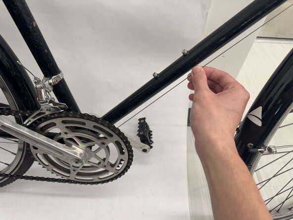 Bicycle Rear Shifting Cable Replacement: step 4, image 2 of 3