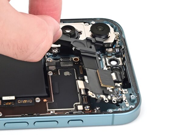 iPhone 16 Plus Earpiece Speaker Replacement, Install the earpiece speaker: crwdns2935265:033crwdnd2935265:01crwdnd2935265:03crwdne2935265:0