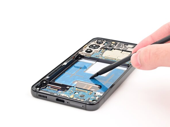 Comment installer une nouvelle batterie Samsung Galaxy S22 ou S22+, Installer l'adhésif de la batterie: étape 4, image 3 de 3