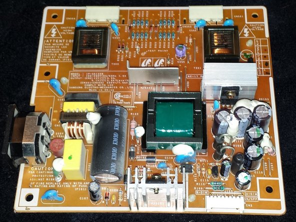 Samsung 930 LCD Monitor Power Board Replacement: adım 7, 3 resimden 3.