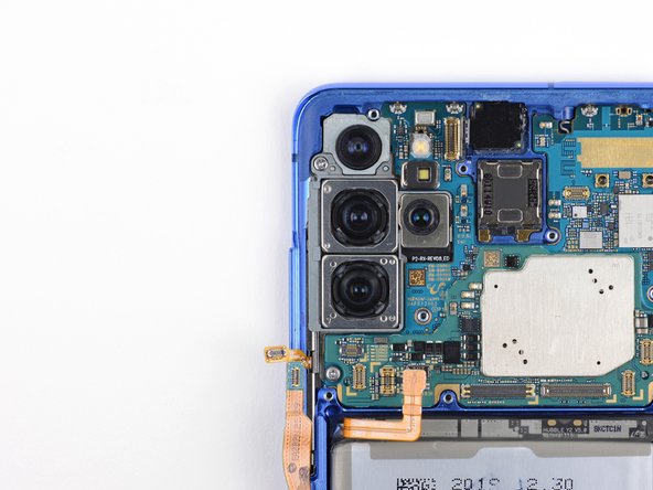 Samsung Galaxy S20+ Screen and Battery Assembly Replacement, Unfasten the motherboard assembly: crwdns2935265:041crwdnd2935265:02crwdnd2935265:02crwdne2935265:0