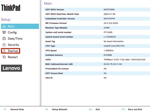 How to Install Linux on a Windows PC, Configure BIOS: crwdns2935265:07crwdnd2935265:01crwdnd2935265:03crwdne2935265:0