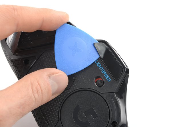 Logitech G502 Lightspeed Feet Replacement, Remove the left foot: step 6, image 2 of 3