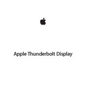 Thunderbolt Display Getting Started