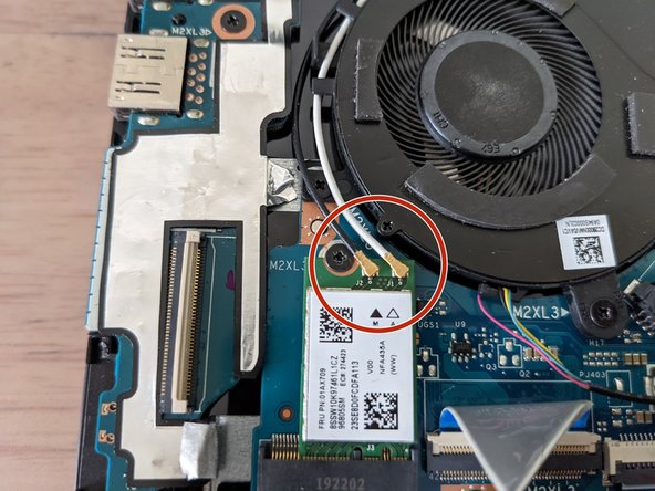 Lenovo Ideapad C340-API or Flex 14-API Display Assembly Replacement, WiFi antennae and power button board: crwdns2935265:04crwdnd2935265:02crwdnd2935265:03crwdne2935265:0