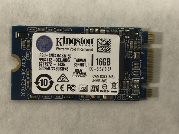Acer Chromebook C720-2103 Solid State Drive Replacement: stap 0, afbeelding 3 van 3