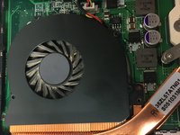 Acer Aspire 3003WLCi Internal Fan Replacement