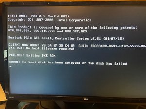 Boot hot sale hp desktop