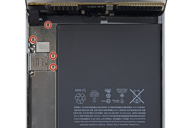 iPad mini 4 LTE Battery Connector Replacement, Battery Connector: step 1, image 1 of 1