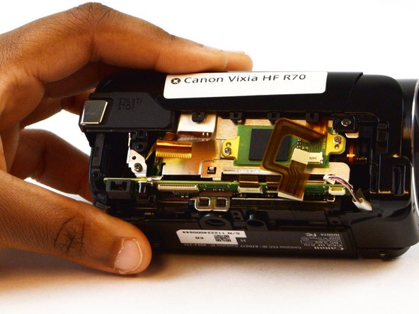 Canon Vixia HF R70 Top Panel Replacement: crwdns2935265:013crwdnd2935265:03crwdnd2935265:03crwdne2935265:0