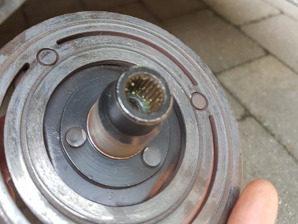 How to fix problem with 2010 Mazda 5 (3) air conditioner magnetic clutch: step 8, image 2 of 2