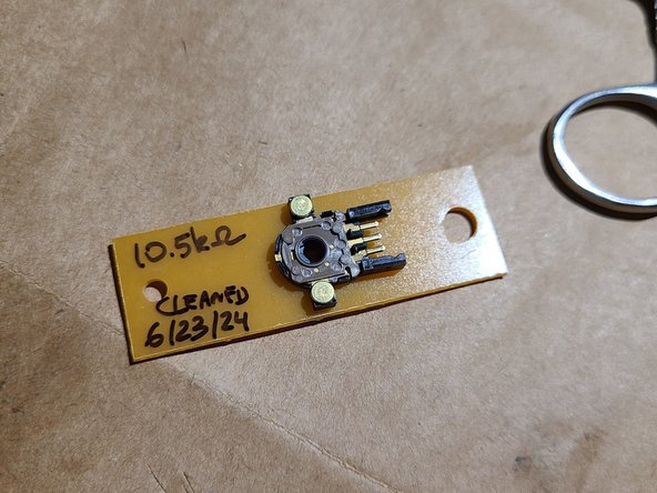 Xbox 360 Racing Wheel - Fix variable resistance pot