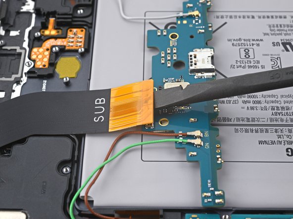 Samsung Galaxy Tab S7+ 5G Battery and Frame Assembly Replacement