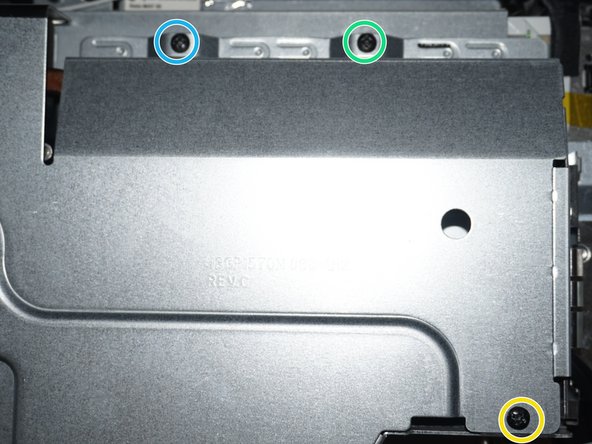 Full method - HP Touchsmart IQ506 CMOS Battery Replacement, Remove the motherboard shield 2: crwdns2935265:011crwdnd2935265:02crwdnd2935265:03crwdne2935265:0