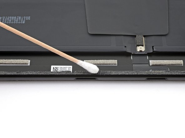 Microsoft Surface Pro X Screen Replacement, Screen adhesive information: crwdns2935265:024crwdnd2935265:02crwdnd2935265:03crwdne2935265:0
