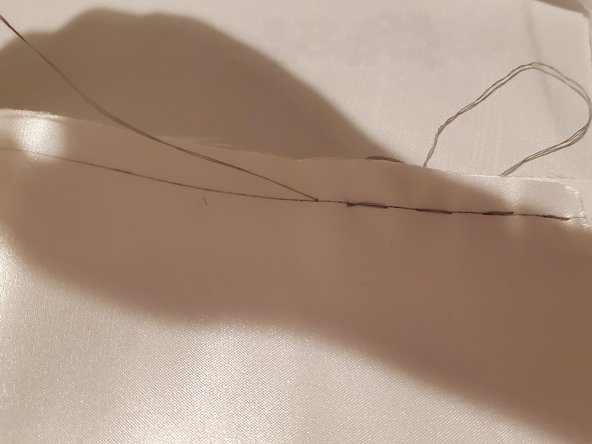 How to Make More Room in Your Skinny Jeans Pockets (Hand Sewn), Stitching the Pocket Extension: step 4, image 2 of 3