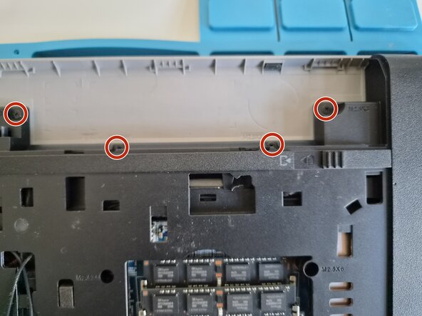 HP ProBook 470 G0 thermal paste Replacement, Screw removal part 1: step 7, image 3 of 3