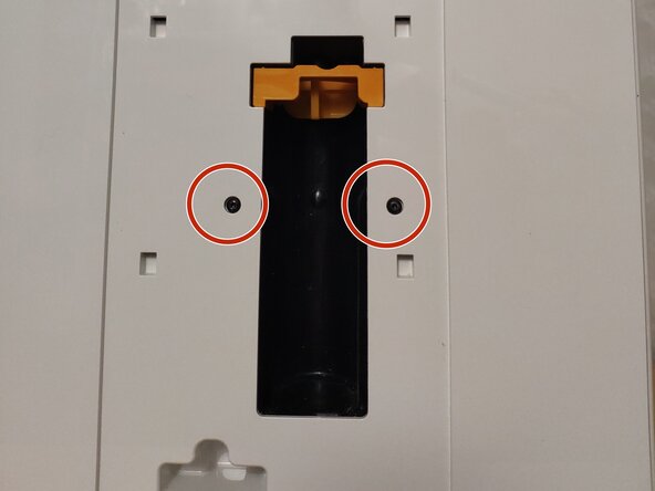 Disassembling Miele CM7 Coffee Maker Unit case, Remove the back panel: step 4, image 1 of 2