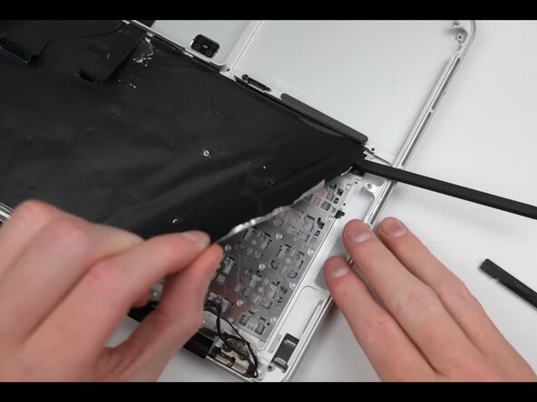 MacBook Pro 13" Retina Display Early 2015 keyboard Replacement, Removing the backlight: crwdns2935265:02crwdnd2935265:02crwdnd2935265:03crwdne2935265:0