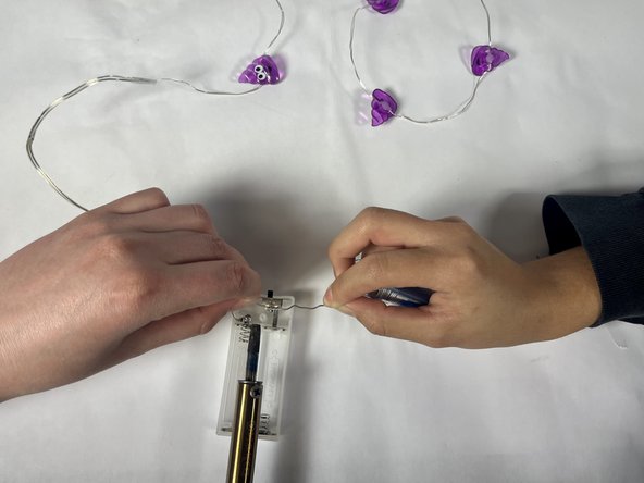 LED Fairy Lights Wire Repair: step 9, image 1 of 1