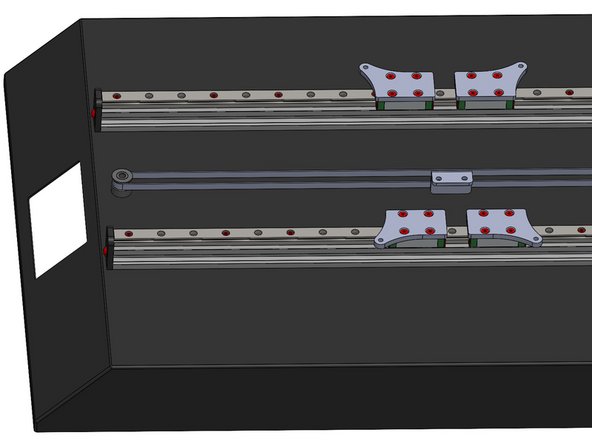 CR-10S PRO Y Axis Linear Rail Kit Installation, Rail Adapter Plate install: 手順 5、 2の画像 2