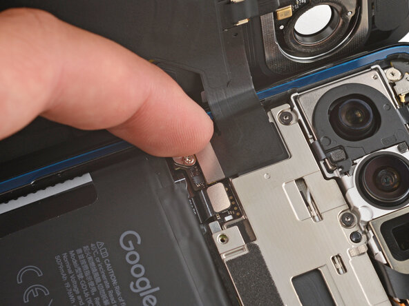 Google Pixel 10 Pro XL USB‑C Board Replacement, Reconnect the back glass and battery: 48 단계, 이미지 3개 중 1개