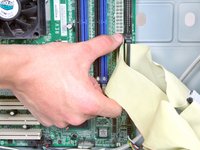Removing HP Compaq dx2000MT Processor