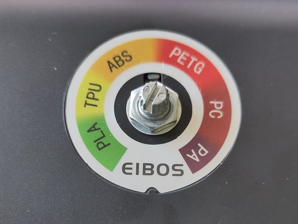 Eibos Easdry heating system replacement, Insert the new potentiometer: crwdns2935265:09crwdnd2935265:02crwdnd2935265:03crwdne2935265:0