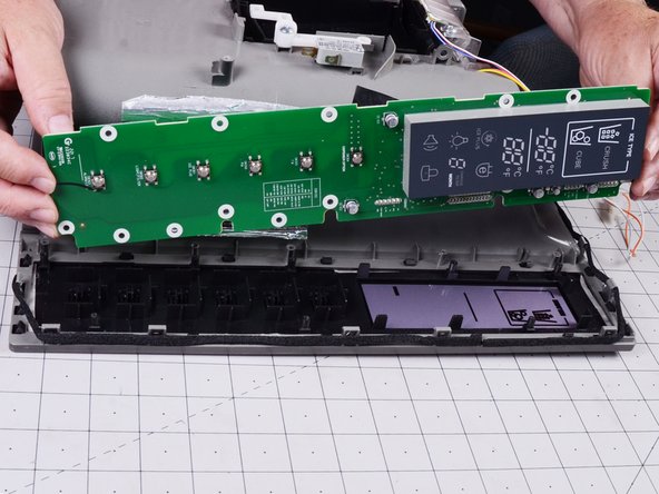 LG Refrigerator LFX25973 Display Board Replacement, Remove the display board: crwdns2935265:016crwdnd2935265:03crwdnd2935265:03crwdne2935265:0