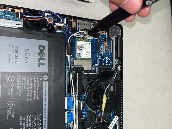 Dell Latitude 7390 (2-in-1) Wi-Fi Card Replacement, Wi-Fi Card: crwdns2935265:09crwdnd2935265:02crwdnd2935265:02crwdne2935265:0