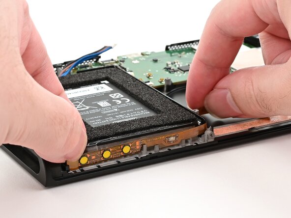 Nintendo Switch 2 Button Board Replacement, Remove the button board: crwdns2935265:038crwdnd2935265:01crwdnd2935265:02crwdne2935265:0