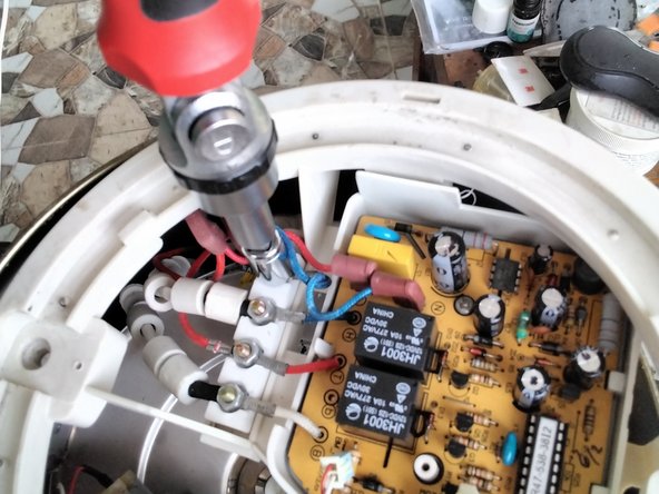 Prolife Airpot Model YTA-538AP  Disassembly Only, Disconnect the wires from the Buss: crwdns2935265:03crwdnd2935265:03crwdnd2935265:03crwdne2935265:0