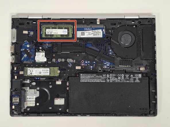 HP ProBook 640 G5 RAM Replacement, RAM: adım 3, 1 resimden 1.