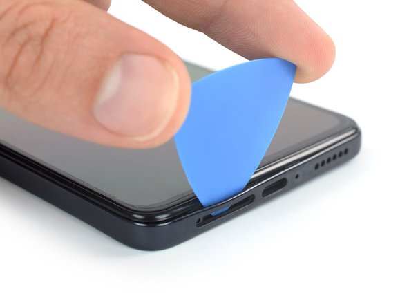 Xiaomi Redmi Note 11 Pro Screen Replacement, Insert an opening pick: crwdns2935265:010crwdnd2935265:02crwdnd2935265:02crwdne2935265:0