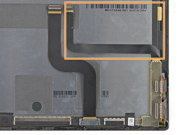 Microsoft Surface Pro 7+ Screen Replacement, Transfer screen parts: stap 24, afbeelding 2 van 3