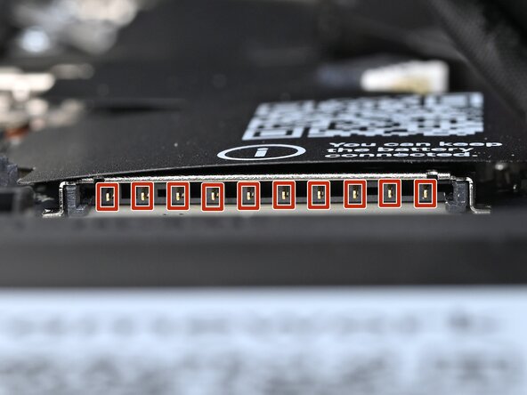 Framework Laptop 13 Battery Replacement, Check the battery socket: step 14, image 1 of 2