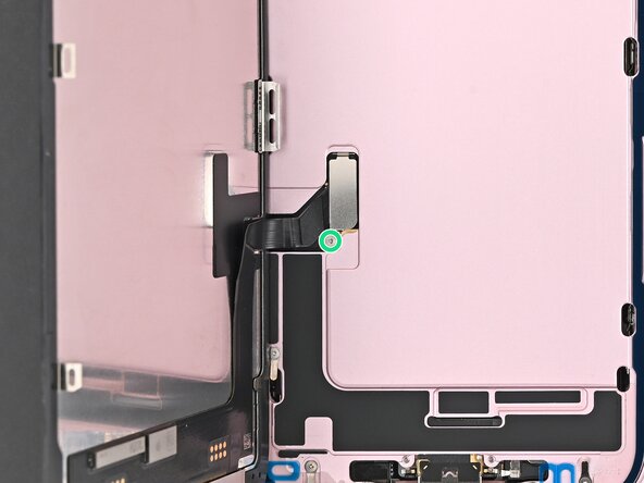 iPhone 15 Screen Replacement, Install the cover screws: 步骤 53 中的图像 2，2