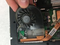 Acer Aspire 3003WLCi Internal Fan Replacement