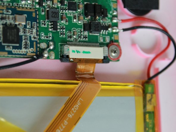 HKC P776A Camera Replacement, Removing the Cable from the Moatherboard: crwdns2935265:03crwdnd2935265:02crwdnd2935265:02crwdne2935265:0