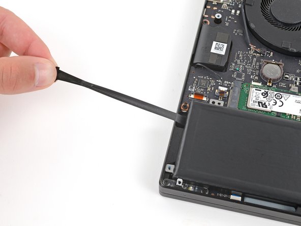 Razer Blade 15 Advanced Model (Early 2020) Battery Replacement, Remove the stretch‑release adhesive: crwdns2935265:010crwdnd2935265:02crwdnd2935265:03crwdne2935265:0